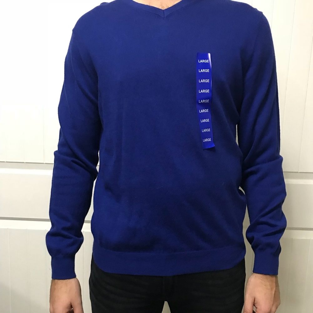 Foxcroft cotton/cashmere sweater